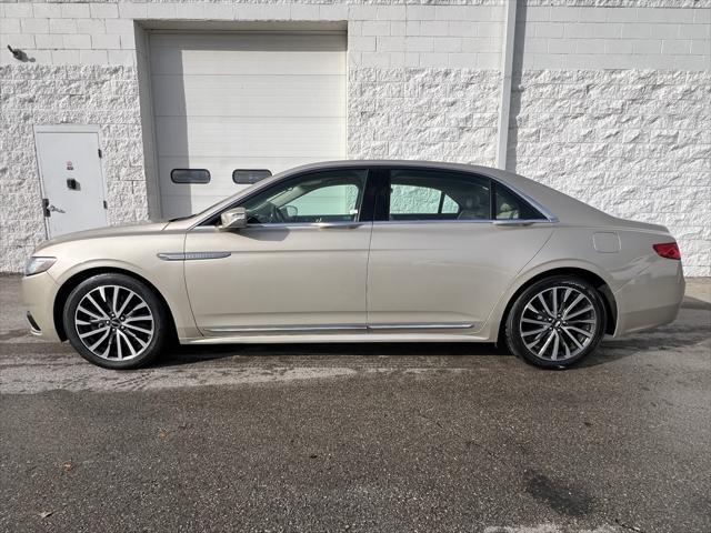 used 2017 Lincoln Continental car, priced at $16,803