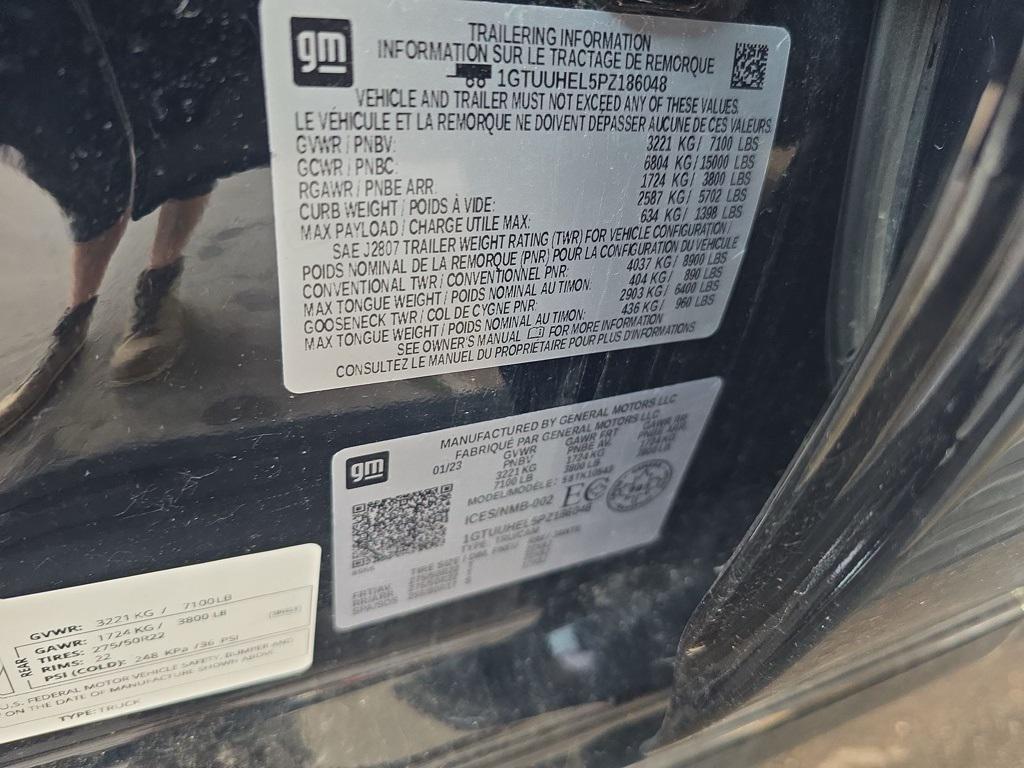used 2023 GMC Sierra 1500 car, priced at $68,995