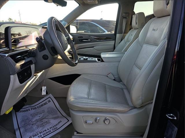 used 2023 Cadillac Escalade car, priced at $94,709