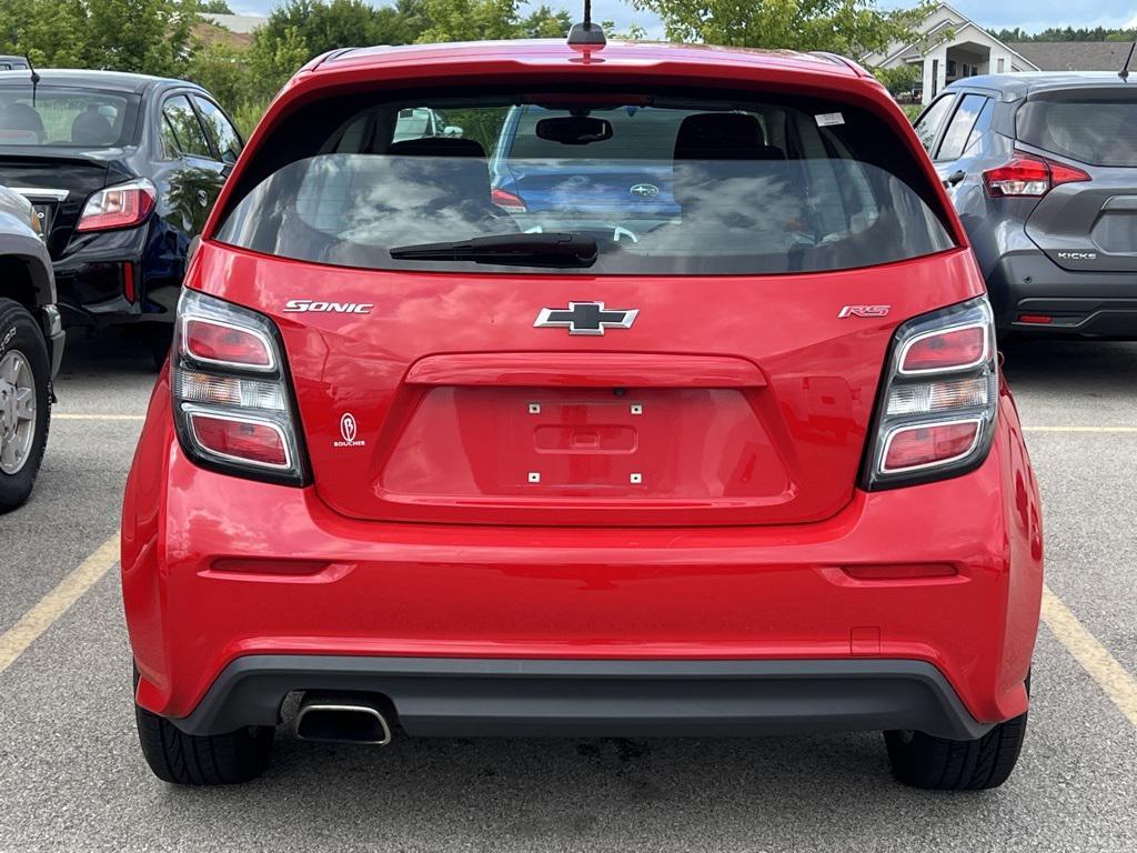 used 2019 Chevrolet Sonic car, priced at $14,422