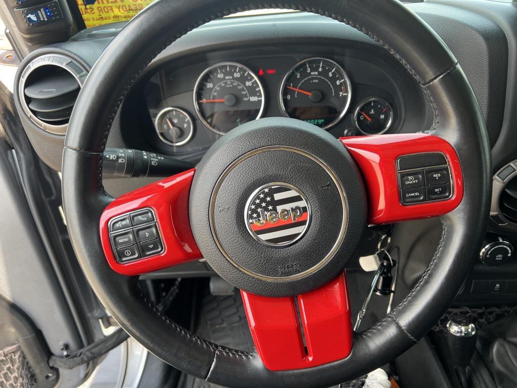 used 2015 Jeep Wrangler Unlimited car, priced at $19,995
