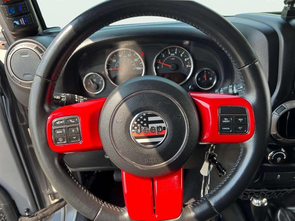 used 2015 Jeep Wrangler Unlimited car, priced at $18,784