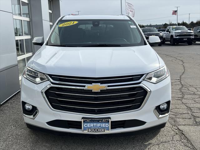 used 2021 Chevrolet Traverse car, priced at $33,563