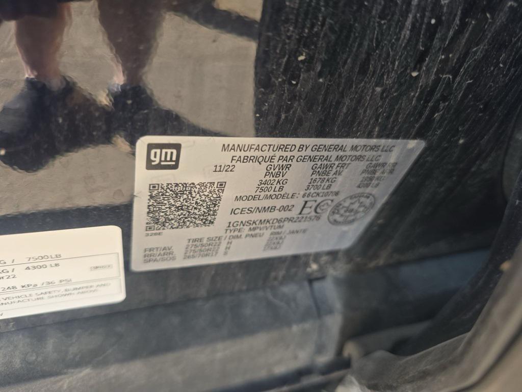 used 2023 Chevrolet Tahoe car, priced at $51,484