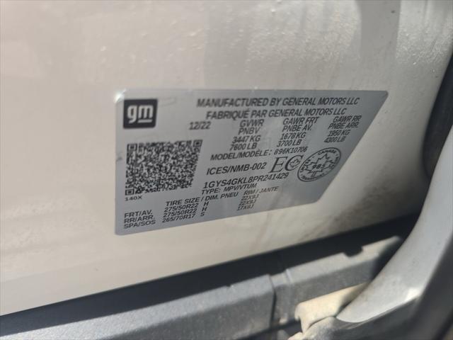 used 2023 Cadillac Escalade car, priced at $87,644