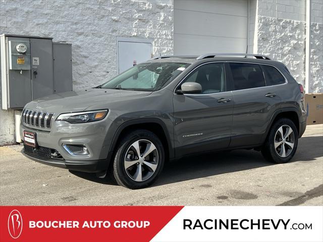 used 2021 Jeep Cherokee car, priced at $27,444