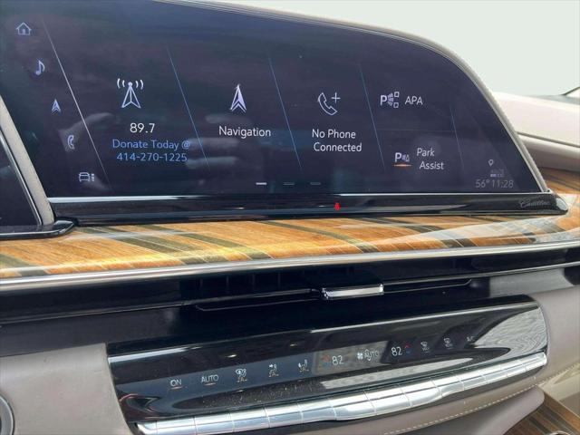 used 2023 Cadillac Escalade car, priced at $87,965
