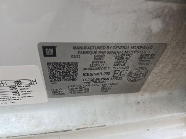 used 2021 GMC Sierra 3500 car, priced at $53,995