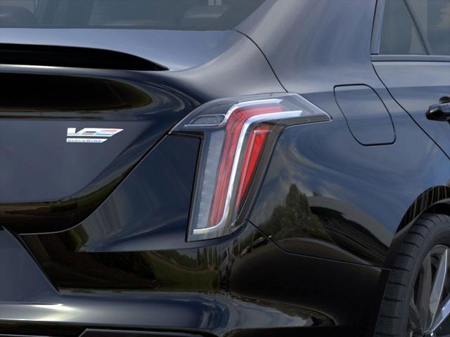 new 2025 Cadillac CT4-V car, priced at $65,110
