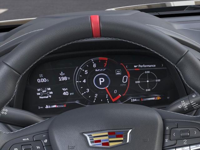 new 2025 Cadillac CT4-V car, priced at $65,110