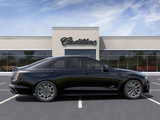 new 2025 Cadillac CT4-V car, priced at $65,110