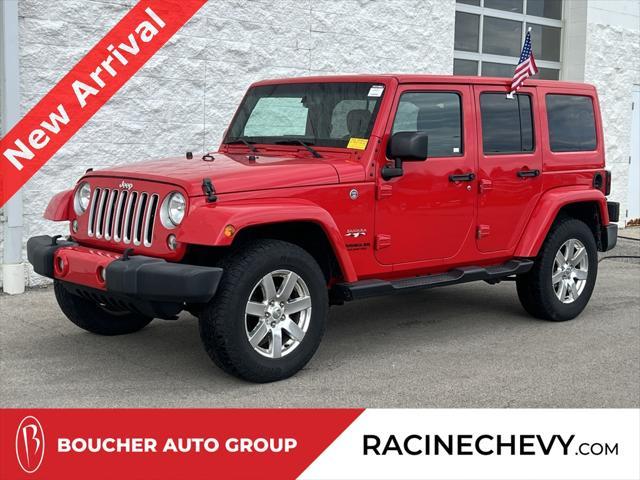 used 2016 Jeep Wrangler Unlimited car, priced at $14,741