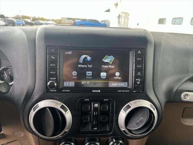 used 2016 Jeep Wrangler Unlimited car, priced at $16,995