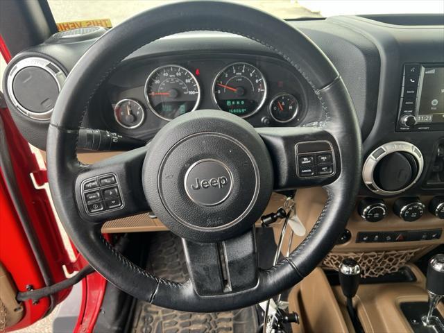 used 2016 Jeep Wrangler Unlimited car, priced at $16,995