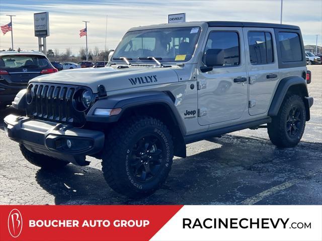 used 2022 Jeep Wrangler car, priced at $34,875