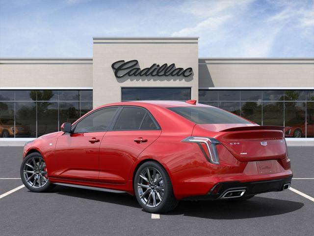 new 2025 Cadillac CT4 car, priced at $53,275