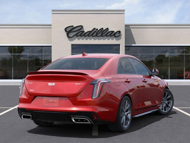 new 2025 Cadillac CT4 car, priced at $53,275