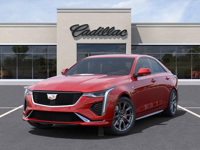 new 2025 Cadillac CT4 car, priced at $53,275