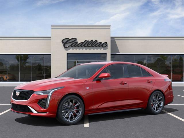 new 2025 Cadillac CT4 car, priced at $53,275