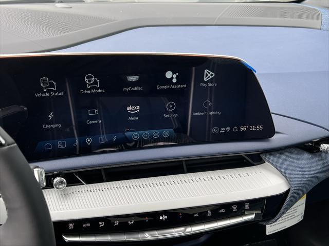 new 2025 Cadillac OPTIQ car, priced at $59,585