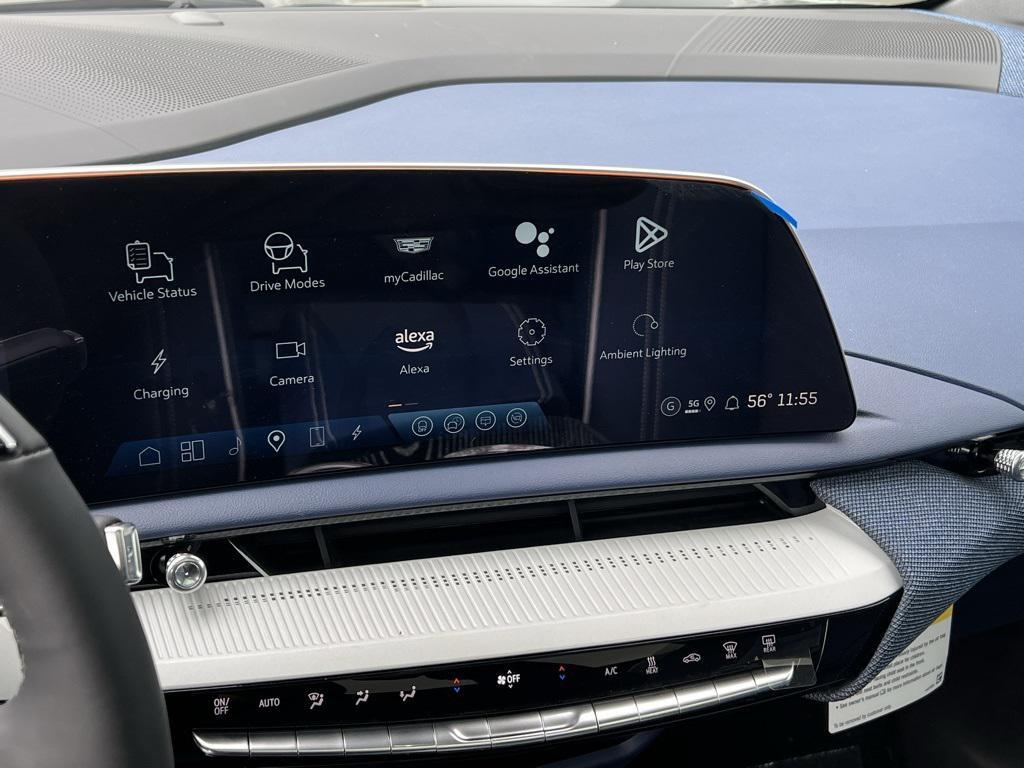 new 2025 Cadillac OPTIQ car, priced at $59,585