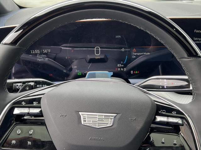 new 2025 Cadillac OPTIQ car, priced at $59,585