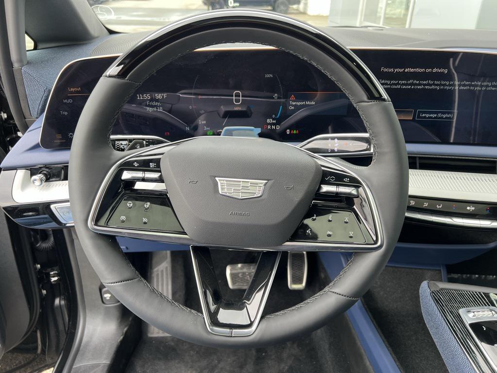 new 2025 Cadillac OPTIQ car, priced at $59,585