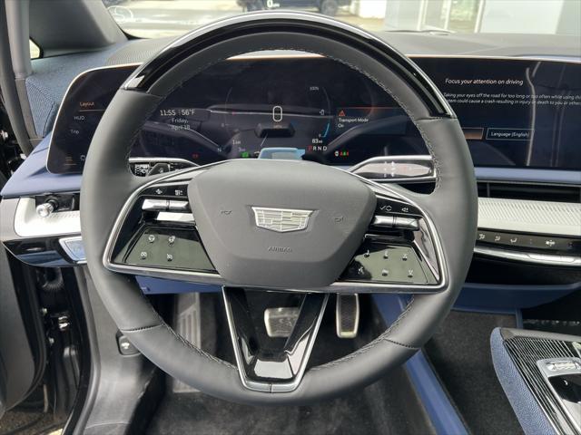 new 2025 Cadillac OPTIQ car, priced at $59,585