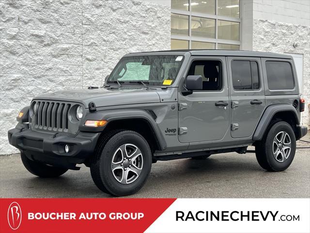 used 2022 Jeep Wrangler Unlimited car, priced at $32,995