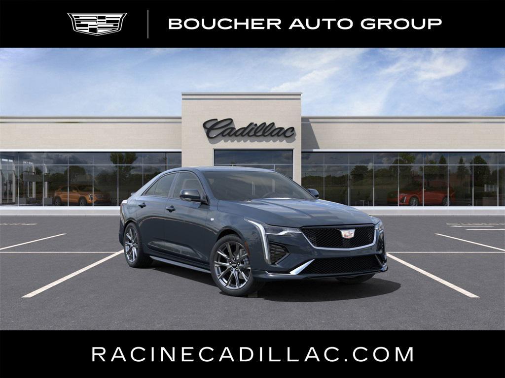 new 2025 Cadillac CT4 car, priced at $52,965