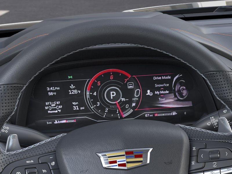 new 2025 Cadillac CT4 car, priced at $52,965