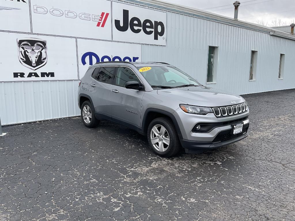 used 2022 Jeep Compass car, priced at $22,950