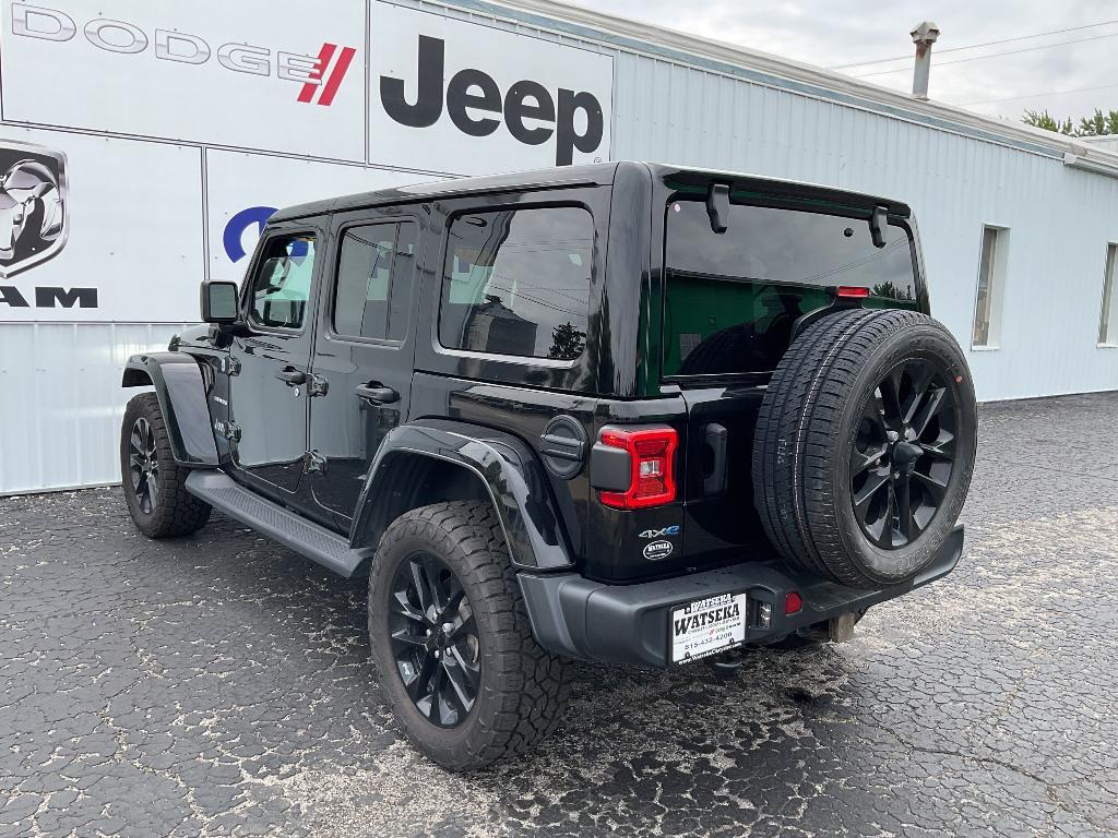 used 2021 Jeep Wrangler Unlimited 4xe car, priced at $33,900