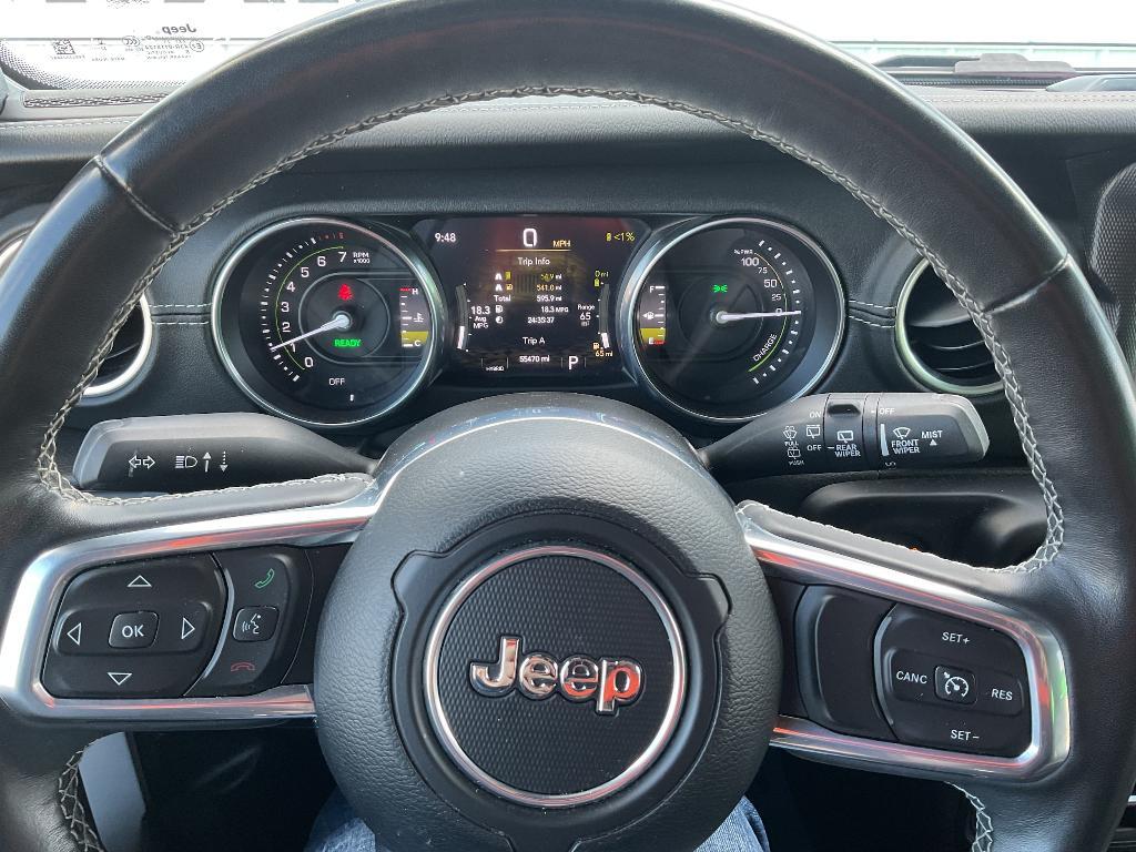 used 2022 Jeep Wrangler Unlimited 4xe car, priced at $28,950