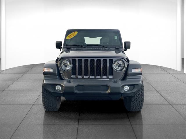 used 2021 Jeep Wrangler Unlimited car, priced at $30,500