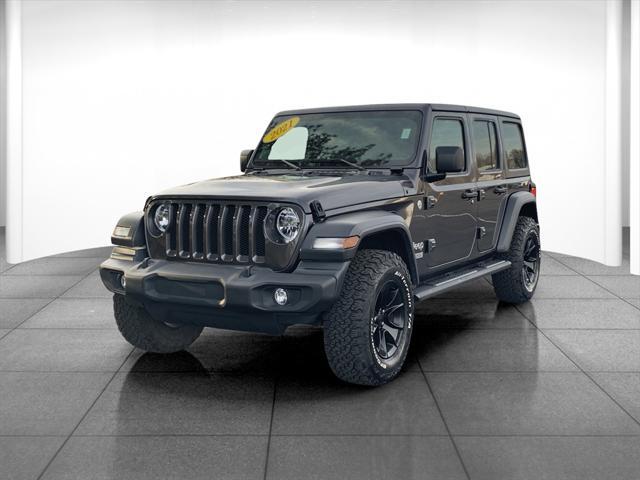 used 2021 Jeep Wrangler Unlimited car, priced at $30,500