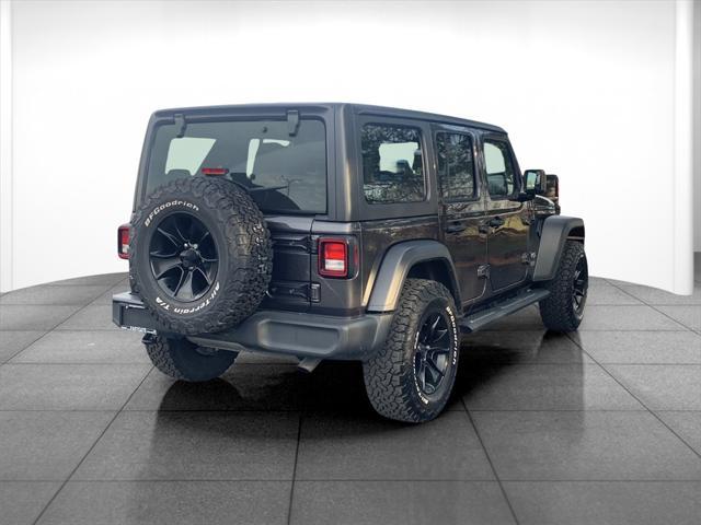 used 2021 Jeep Wrangler Unlimited car, priced at $30,500