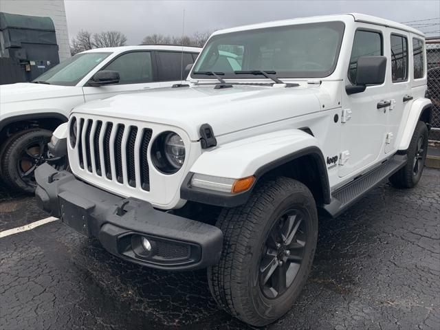 used 2021 Jeep Wrangler Unlimited car, priced at $33,500