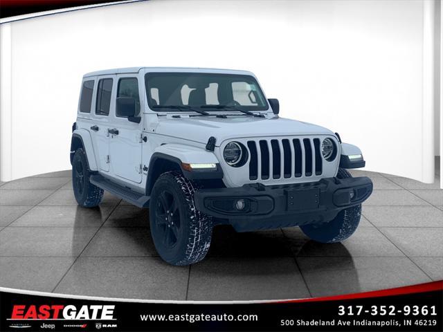 used 2021 Jeep Wrangler Unlimited car, priced at $32,000