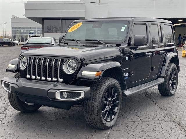 used 2021 Jeep Wrangler Unlimited car, priced at $35,116