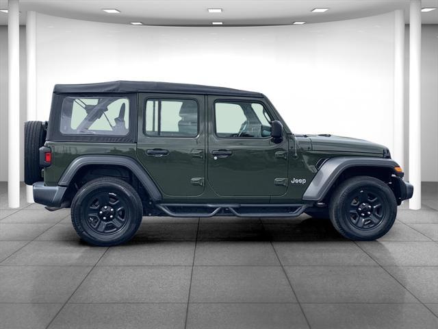 used 2021 Jeep Wrangler Unlimited car, priced at $27,500