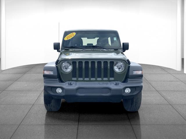 used 2021 Jeep Wrangler Unlimited car, priced at $27,500