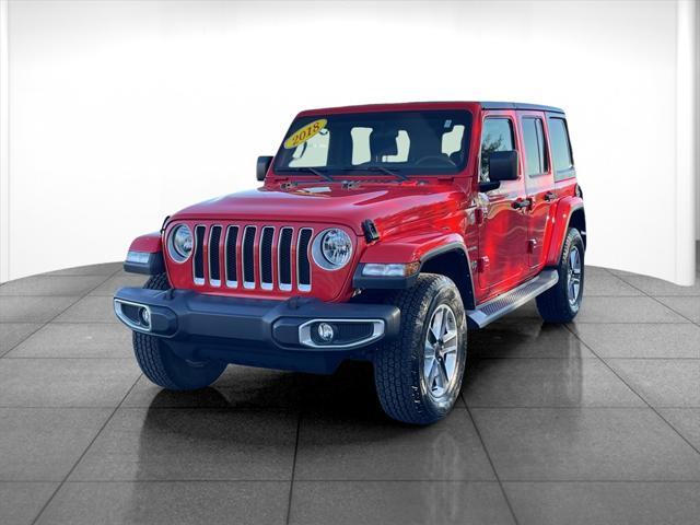 used 2018 Jeep Wrangler Unlimited car, priced at $29,500