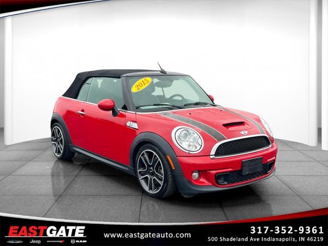 used 2015 MINI Convertible car, priced at $15,500