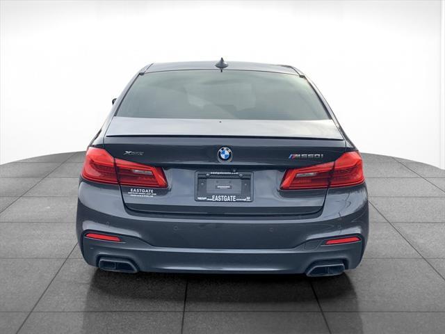 used 2018 BMW M550 car, priced at $28,490