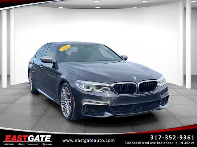 used 2018 BMW M550 car, priced at $25,000