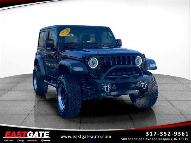 used 2023 Jeep Wrangler car, priced at $33,000