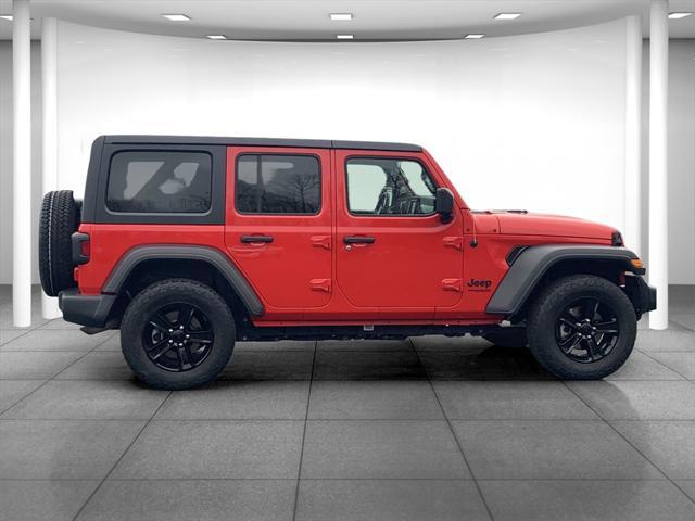 used 2021 Jeep Wrangler Unlimited car, priced at $32,270