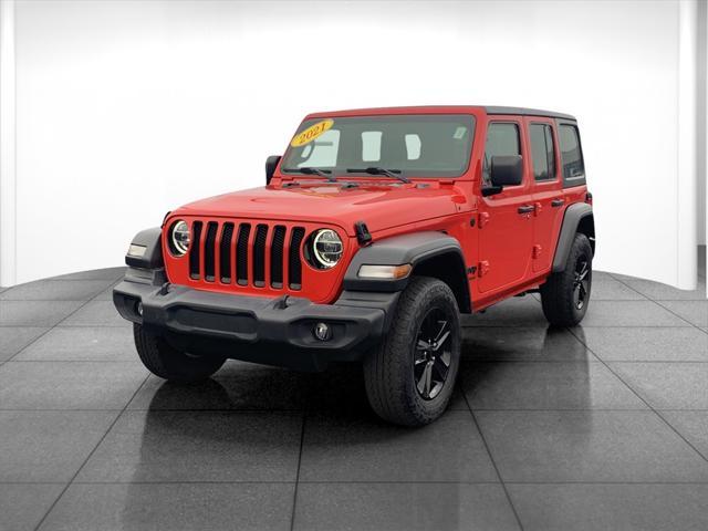 used 2021 Jeep Wrangler Unlimited car, priced at $32,270