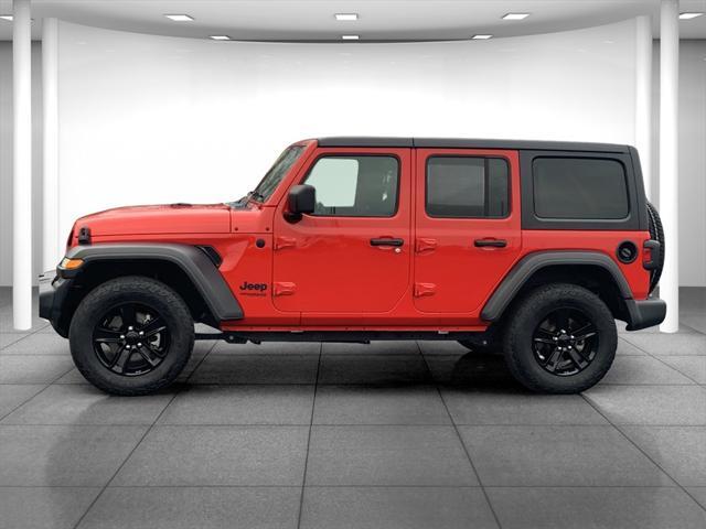 used 2021 Jeep Wrangler Unlimited car, priced at $32,270